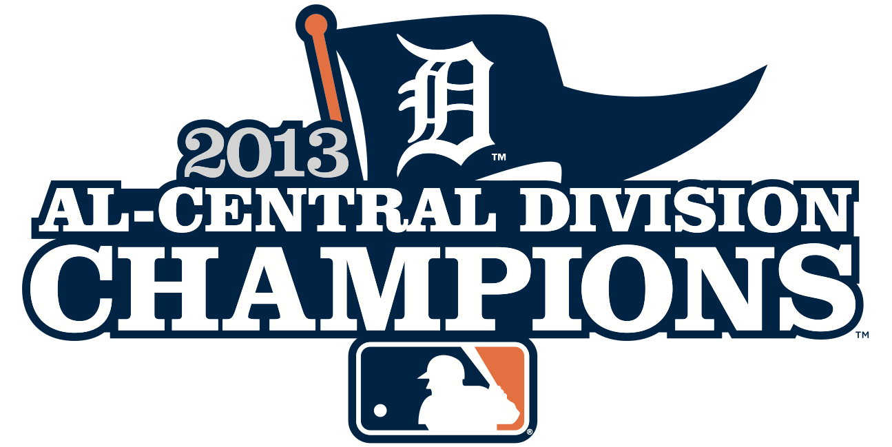 Detroit Tigers 2013 Champion Logo iron on heat transfer